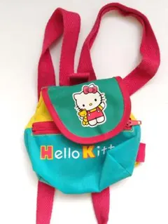 キティ　ミニリュック　ポーチ　ペット　平成　レトロ