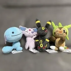 ポケットモンスター　ほぺぴたぬいぐるみ 4点セット＋おまけ付き