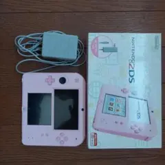 Nintendo 2DS 本体 ピンク ACアダプター付き