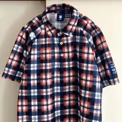 ☆美品！デサントゴルフ DESCENT GOLF 半袖ポロシャツ☆のサムネイル