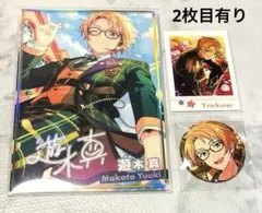 あんさんぶるスターズ！！　虹色開花ポートレート 遊木真　缶バッジ　ぱしゃこれ