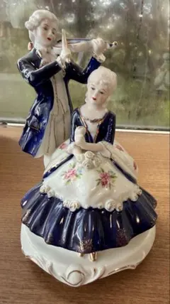 タグ付 KATO KOGEI・加藤工芸《ウィンナーワルツ》陶器製 オルゴール