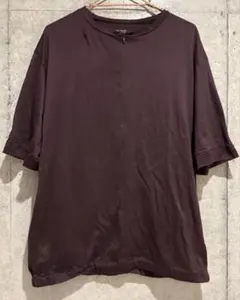 MR.OLIVE ハーフジップ シルエット加工カットソーのサムネイル