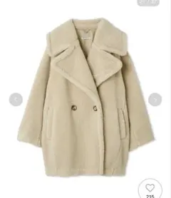 再値下げ】CLANE OVER TWEED COAT PINK 0size - メルカリ