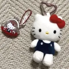 Hello kitty キティちゃん マスコットキーリング　カラナビ　/ ガチャ