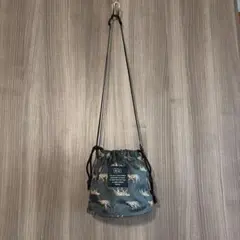 【未使用/美品】KiU ヒョウ柄 2way ミニバッグ　ショルダーバッグ