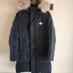 ダントン　DANTON　 ファー付き ロングダウンジャケット　ダウンコート　36
