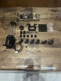 水冷ポンプとフィッティング