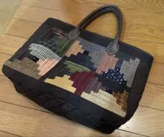 パッチワークトートバッグ423