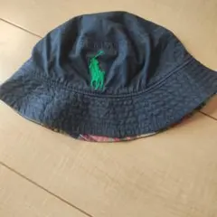 ポロ・ラルフ・ローレン バケットハット リバーシブル