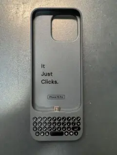 Clicks Keyboard iPhone 15 Pro ケース