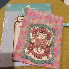 ディズニー　ストーリービヨンド　巾着　東京ディズニーシー　きんちゃく