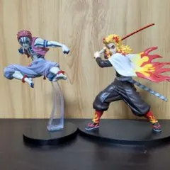 煉獄杏寿郎 猗窩座 アクションフィギュアセット