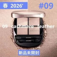 【新品】スキンシャドウデザイニングパレット09 Cashmere Feather