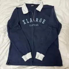 xlarge ハーフジップ
