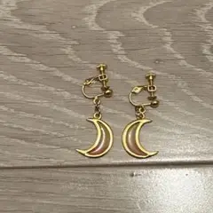 イヤリング 月
