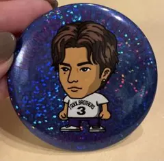 OMI 三代目JSB 登坂広臣　缶バッチ　（裏面ミラー仕様）