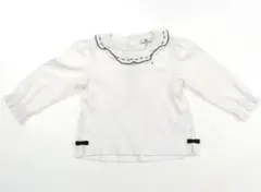 組曲　トップス　白　80cm