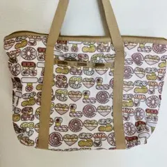 LeSportsac レスポートサック トートバッグ 総柄 大容量 A4