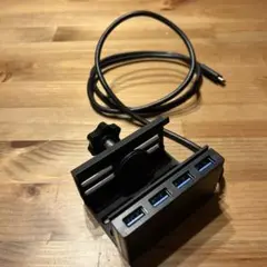 USB-3TCH31BK クランプ固定式USB3.2 Gen1 Type-Cハブ