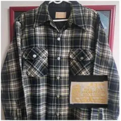 70s 開襟 sears 良サイズ レア ヴィンテージネルシャツ