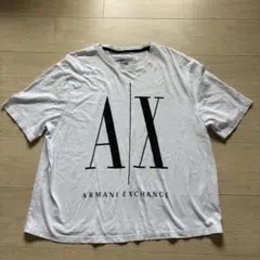 【中古】Armani Exchange アルマーニ Tシャツ ホワイト L