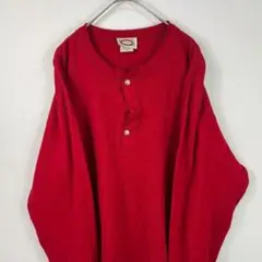 USA製 80s BANANA REPUBLIC ヘンリーネック ロンT