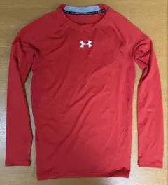 UNDER ARMOUR アンダーアーマー 長袖 コンプレッションシャツ 赤