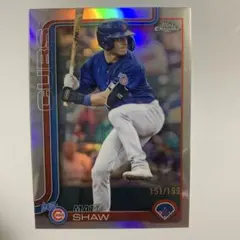 topps MATT SHAW 151/199