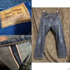 WHIZ LIMITED セルビッチデニム　ジーンズ　インディゴ　ドメスティック