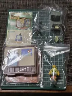 中古《ATM無し》どうぶつの森　ハッピールーム　しずえ　リーメント　ジオラマ