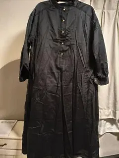 BLANC シャツワンピース ブラック　F