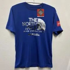 THE NORTH FACE Tシャツ HAKUBA 青