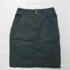 ★ HYSTERIC GLAMOUR コットン混スカート S ブラック系