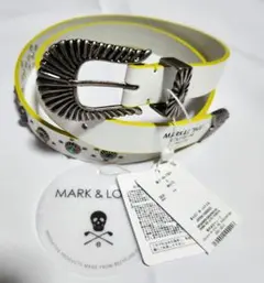 MARK & LONA ホワイトベルト