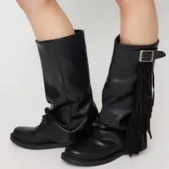 【新品】 LAGUA GEM FRINGE POINT ブーツ