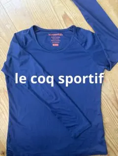 le coq sportif ルコックゴルフ 長袖インナーシャツネイビー L