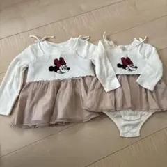 プティマイン　100・80 姉妹コーデ