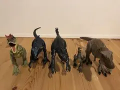 ジュラシックワールド　フィギュア　5体　セット　恐竜　マテルのサムネイル