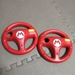 Nintendo Wii Uマリオ ハンドル　2点セット