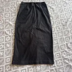 ユニクロ デニムジャージナロースカートLサイズ