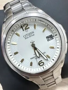 ⭐️チタン製⭐️CITIZEN アテッサ 電波ソーラー H110-T010903 ⭐️チタン製⭐️CITIZEN アテッサ 電波ソーラー H110-T010903 - メルカリ