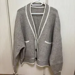 GRL カーディガン ベージュ 長袖 at1661