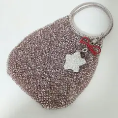 アンテプリマ スタンダード ラウンド 縦型 シルバーピンク バッグ
