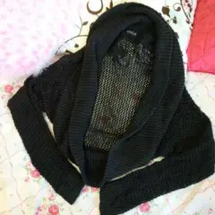 SPIGA ダーリン ニット 風  カーデ ★ ドルマン ボレロ イング好に♪