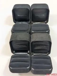 ティファニーリングケース　4個セット　空箱