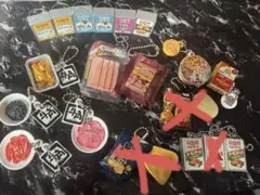 食品ミニチュアカプセルトイセット