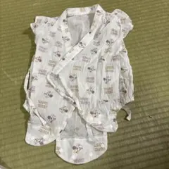 ミッキー柄 ベビー甚平 サイズ70cm