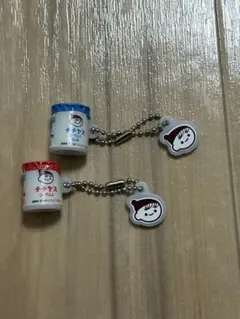 チチヤス ヨーグルト ミニチュアチャーム 2種セット　ガチャガチャ
