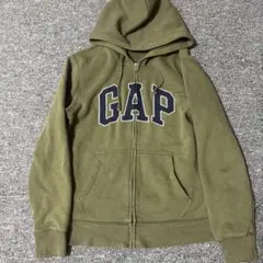 old gap ジップパーカー y2k 短丈 00s 90s
